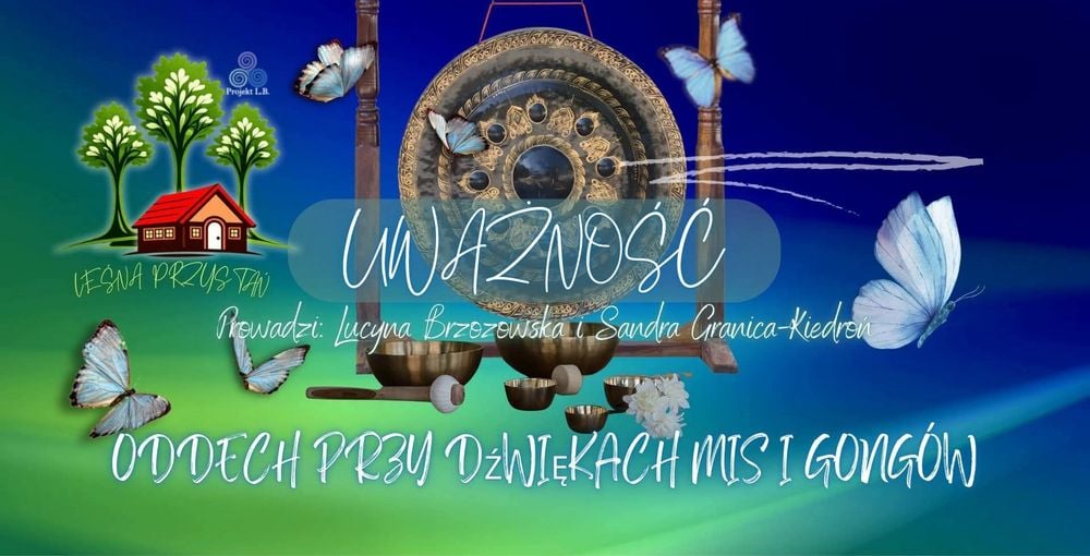🌿 Uważność i oddech przy dźwiękach mis i gongów