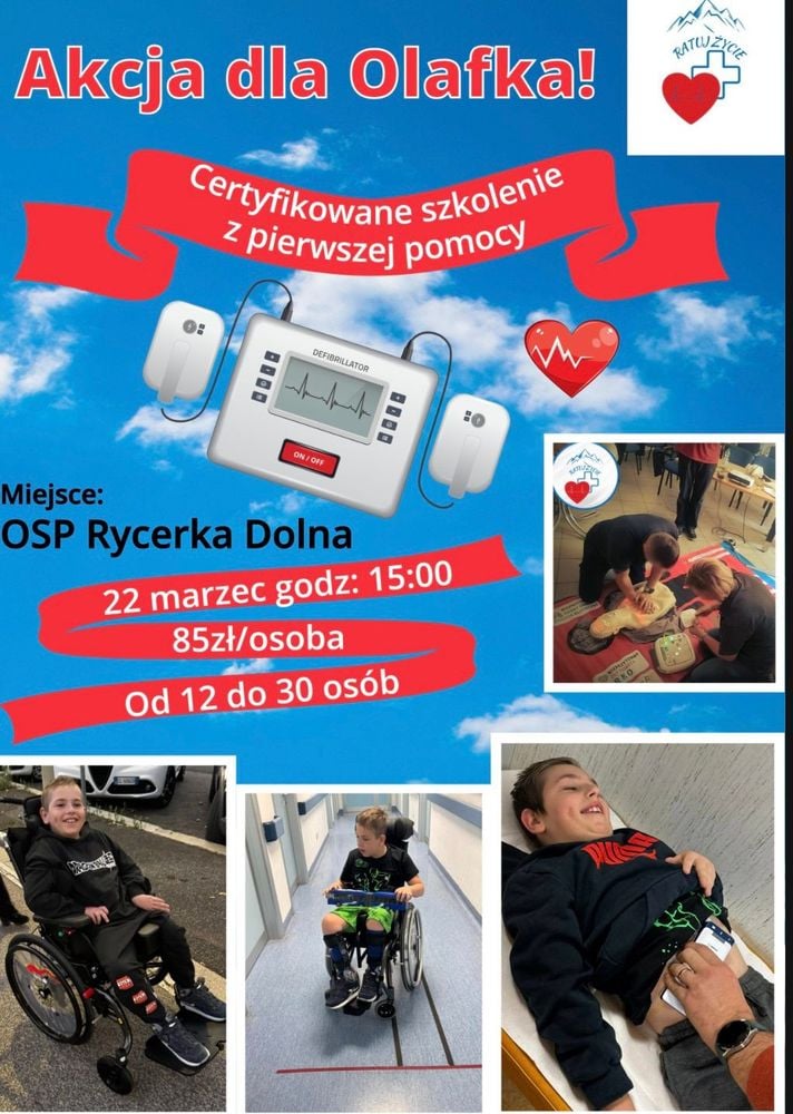 Szkolenie z pierwszej pomocy i obsługi AED