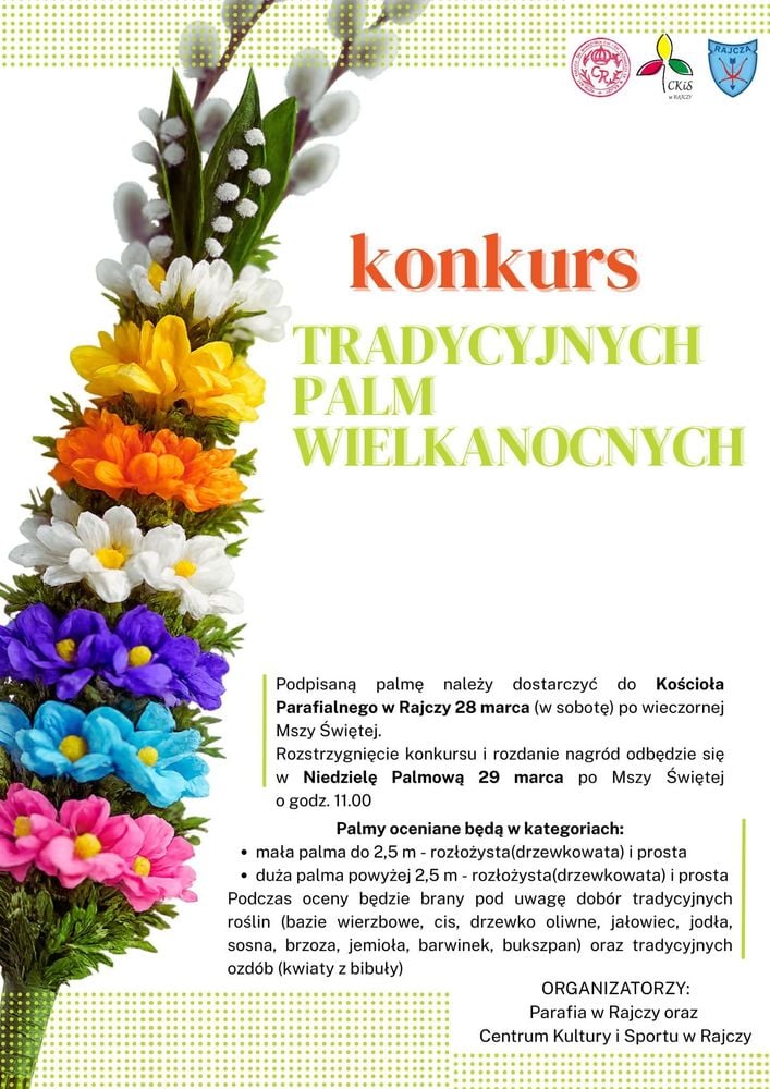 Konkurs Tradycyjnych Palm Wielkanocnych