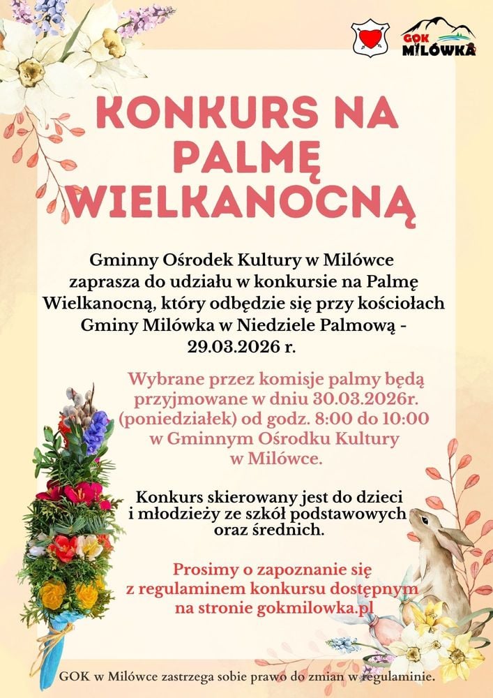 Konkurs na Palmę Wielkanocną – Milówka