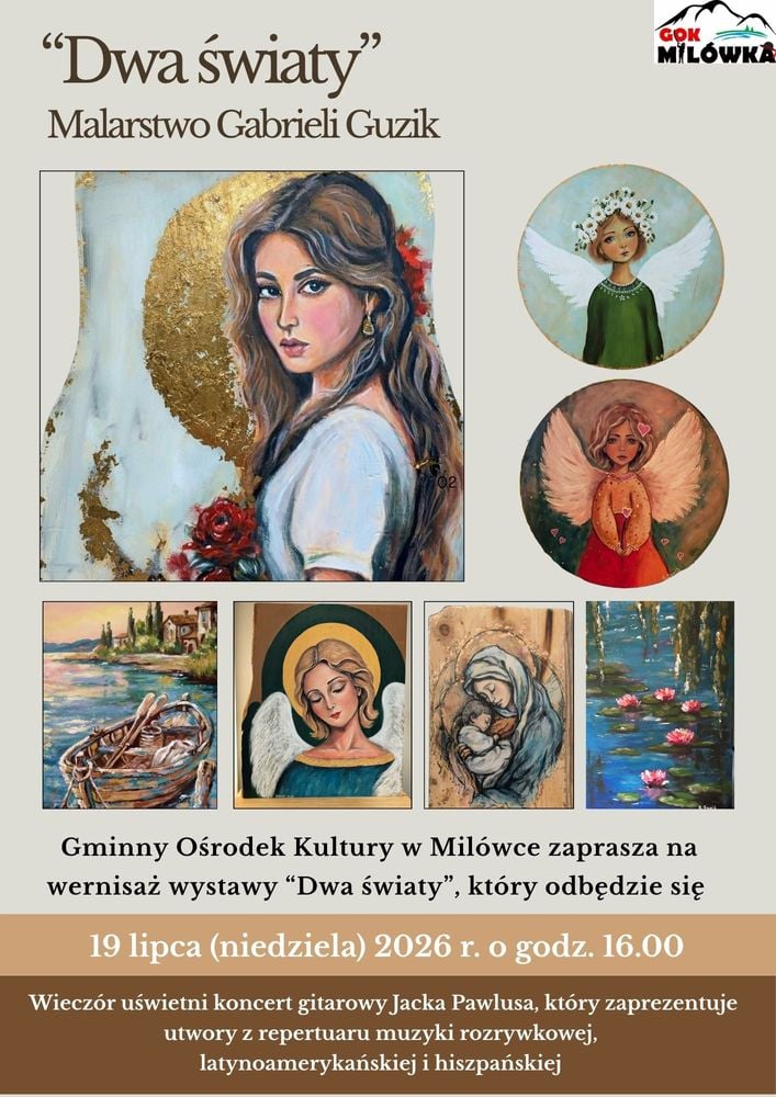 🎨 Wernisaż wystawy „Dwa światy" Gabrieli Guzik