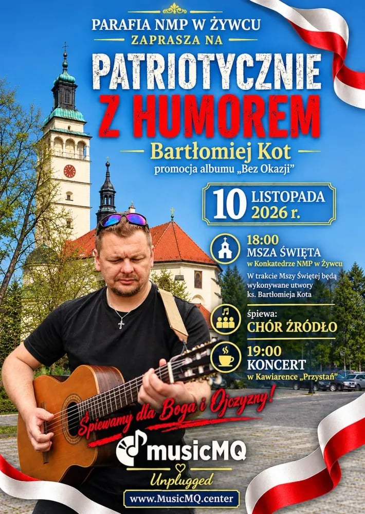 Patriotyczny koncert z humorem w Żywcu