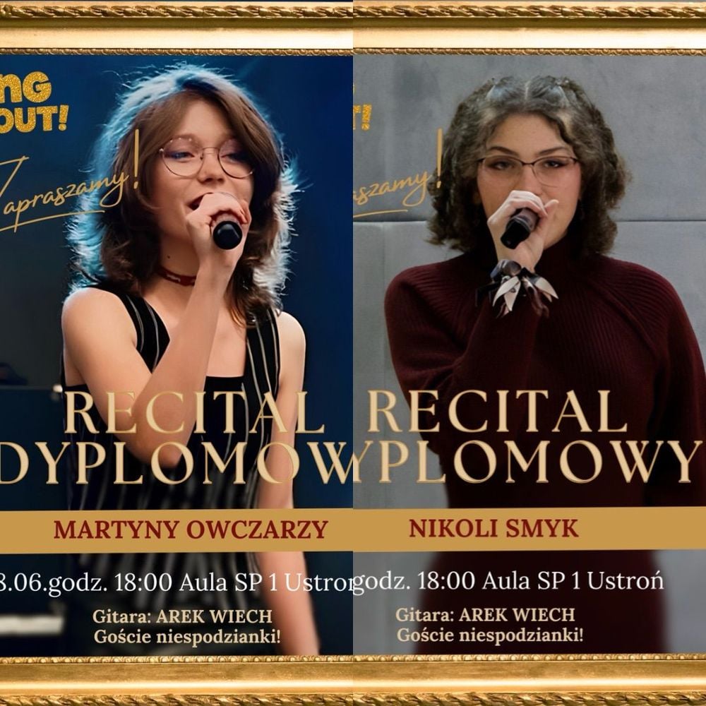 Recital dyplomowy Martyny Owczarzy i Nikoli Smyk w Ustroniu