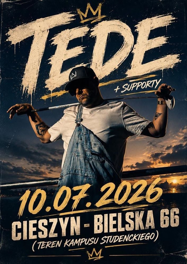 TEDE na żywo w Cieszynie – koncert i after party