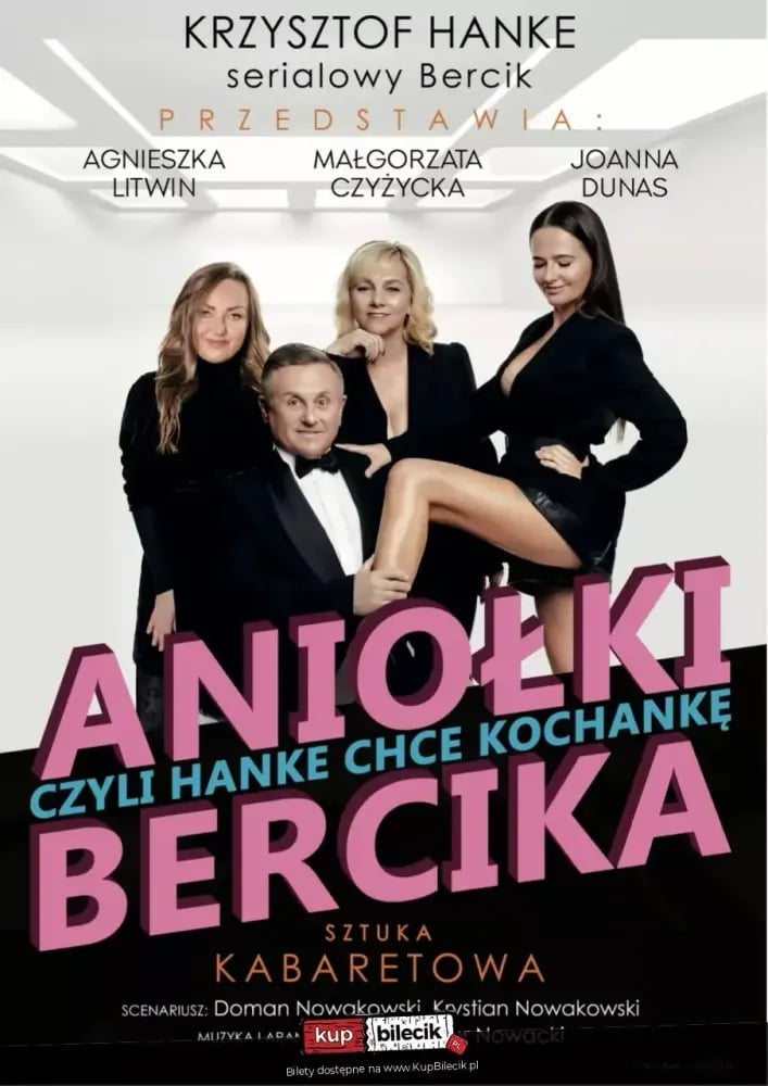 Komediowy spektakl 'Aniołki Bercika: Hanke szuka kochanki' w Bielsku-Białej