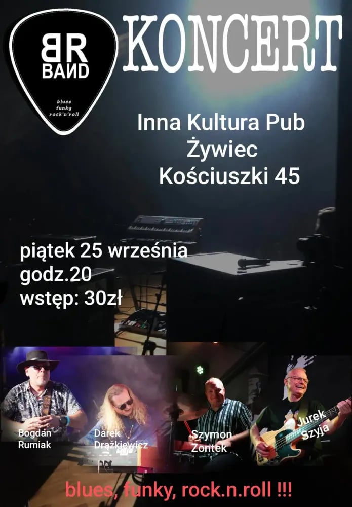 Wieczór z bluesem, funky i rock’n’rollem w Żywcu
