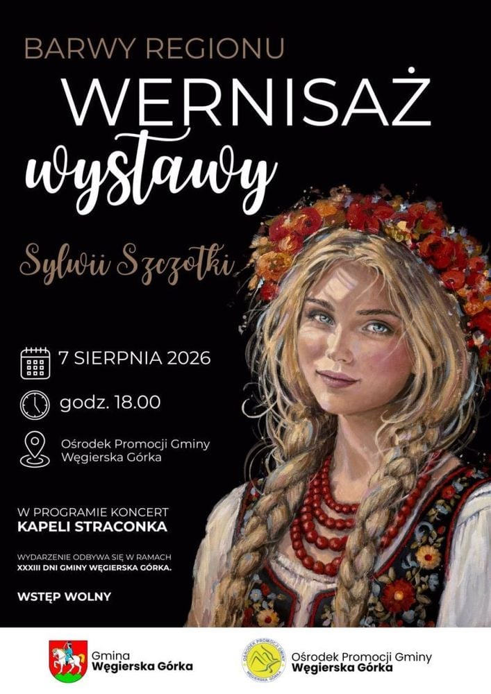 🎨 Barwy regionu – wernisaż wystawy Sylwii Szczotki