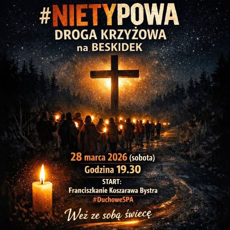 NIETYPOWA Droga Krzyżowa na Beskidek