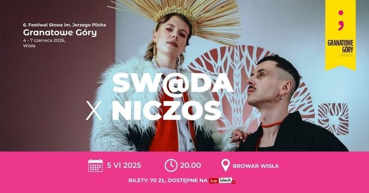SW@DA x NICZOS – koncert 🎶🔥 Granatowe Góry 2026