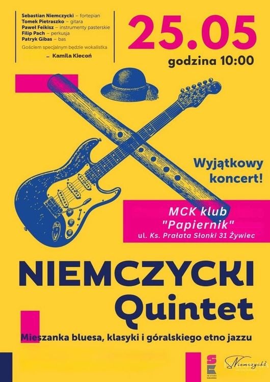 🎶 Koncert Niemczycki Quintet – Dzień Matki 🎶