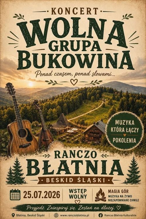 Ranczo Błatnia zaprasza na kulturalne spotkania w Brennej
