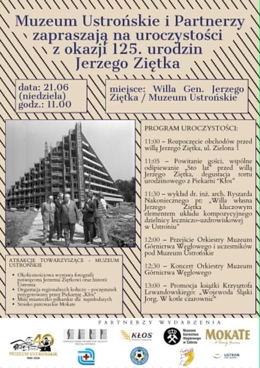 Obchody 125. rocznicy urodzin gen. Jerzego Ziętka w Ustroniu
