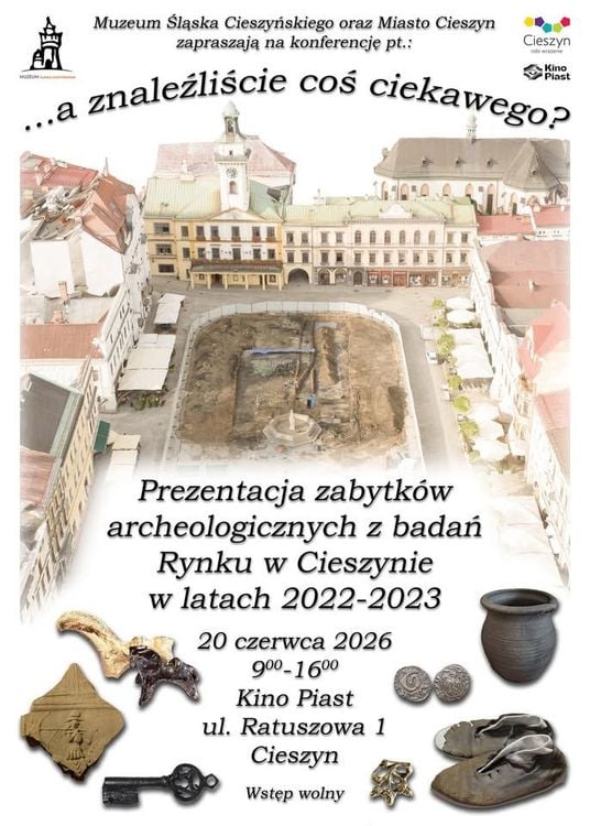 Konferencja o zabytkach archeologicznych z badań Rynku w Cieszynie
