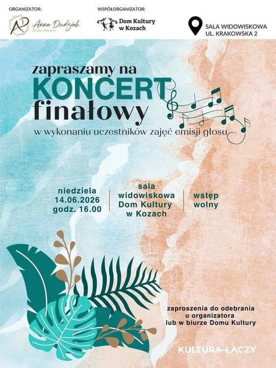 Finałowy koncert emisji głosu w Kozach