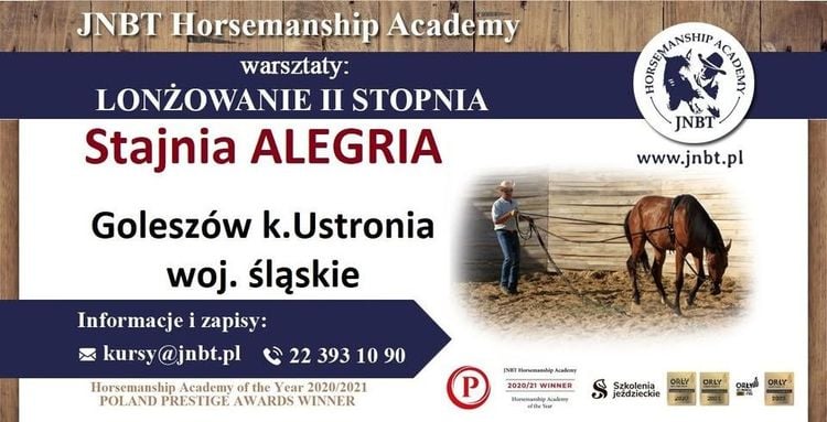 Warsztaty Lonżowania na 2 Lonżach w Goleszowie – Akademia JNBT