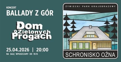 Ballady z gór - koncert w Schronisku Oźna