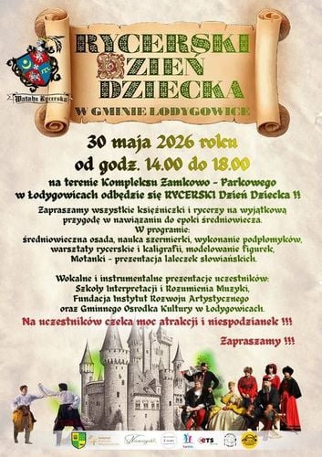 Średniowieczny Dzień Dziecka w Kompleksie Zamkowo-Parkowym w Łodygowicach