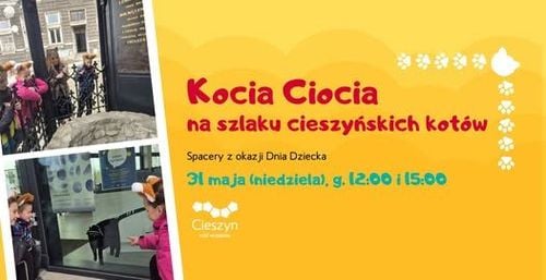 Dziecięcy spacer po cieszyńskich kotach – gra miejska w Cieszynie