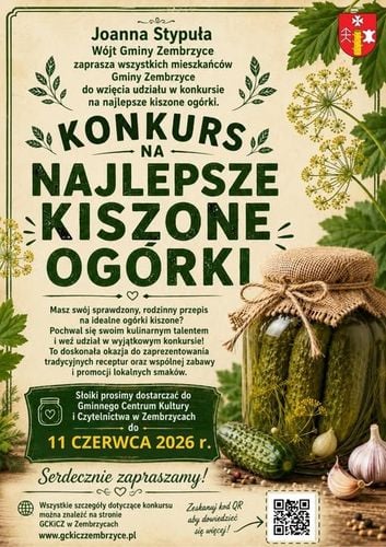 Rodzinny Konkurs na Najlepsze Kiszone Ogórki w Zembrzycach