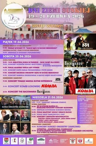 Festiwal Dni Ziemi Suskiej 2026 w Suchej Beskidzkiej