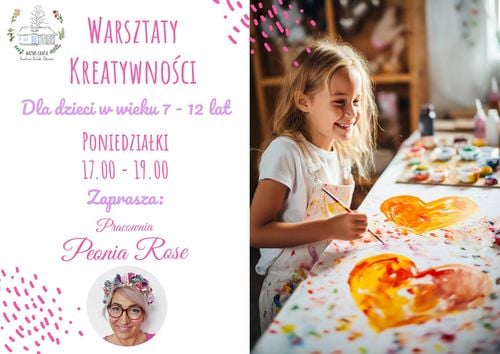 Kreatywne warsztaty dla dzieci w Bielsku-Białej z Peonią Rose