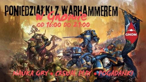 Poniedziałkowe spotkania Warhammer w Sklepie Gnom w Bielsku-Białej
