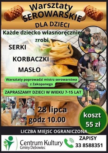 Dziecięce warsztaty serowarskie w Dębowcu – twórz serki i masło