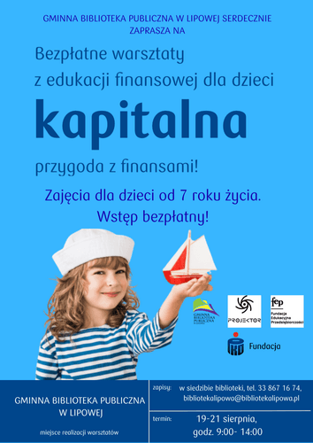 Kapitalna przygoda z finansami w bibliotece w Lipowej