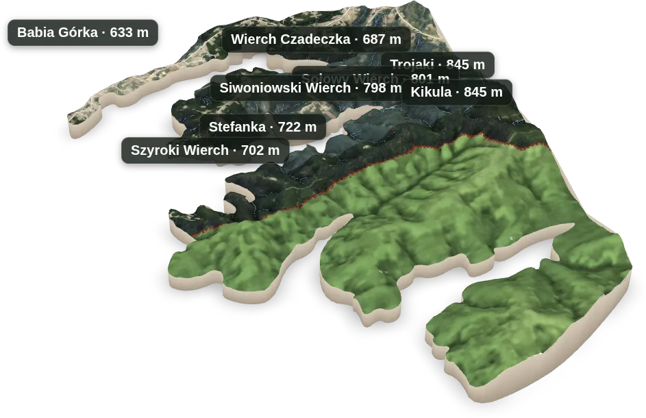 Wyspa 3D — Babia Górka