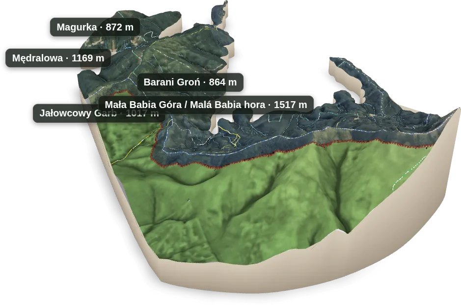 Wyspa 3D — Barani Groń