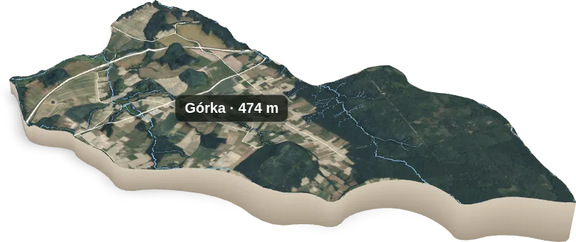 Makieta 3D: Grodziec