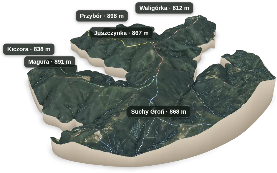 Wyspa 3D — Kiczora