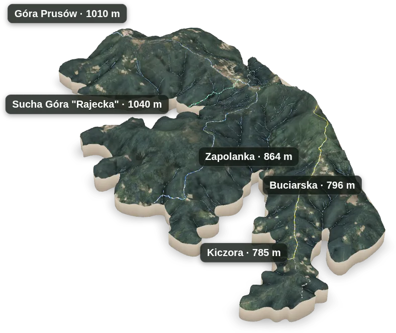 Wyspa 3D — Kiczora