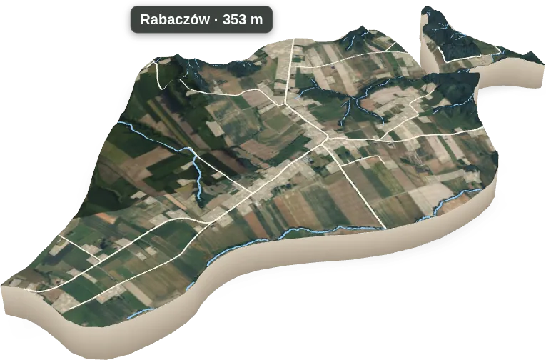 Makieta 3D: Kisielów