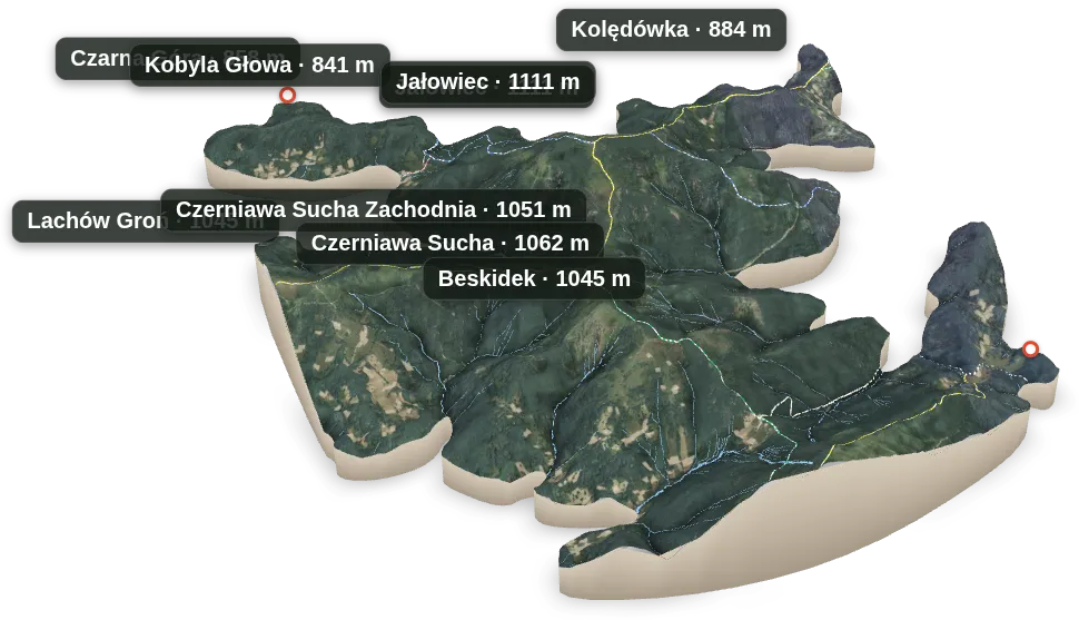 Wyspa 3D — Kobyla Głowa