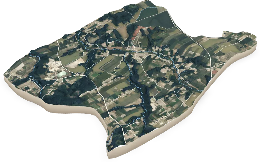 Makieta 3D: Kończyce Wielkie