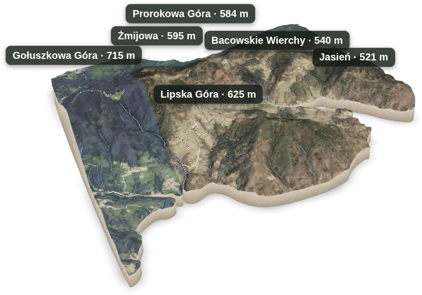 Wyspa 3D — Lipska Góra