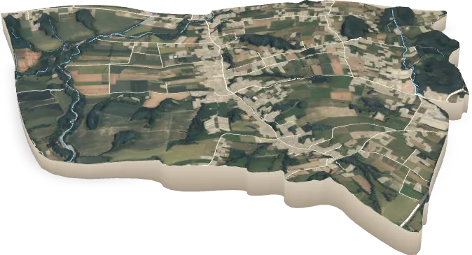 Makieta 3D: Międzyrzecze Górne
