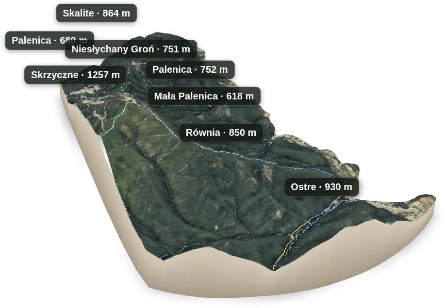 Wyspa 3D — Palenica