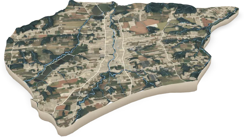 Makieta 3D: Pisarzowice