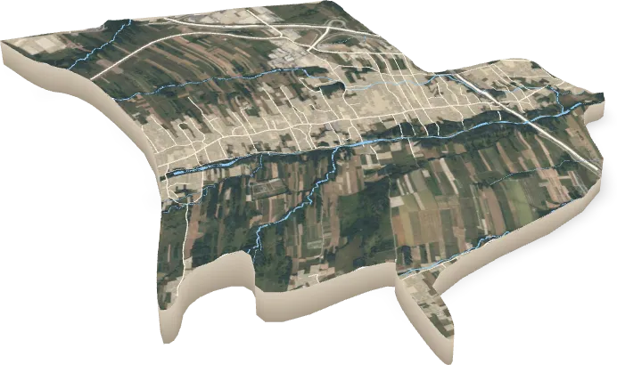 Makieta 3D: Rybarzowice