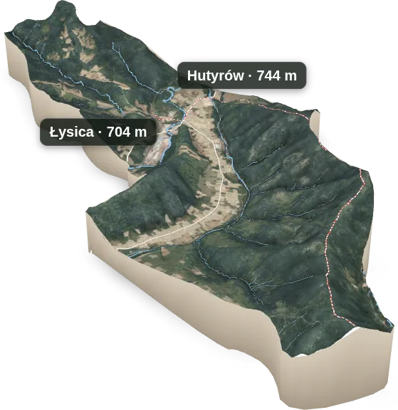 Makieta 3D: Rycerka Dolna
