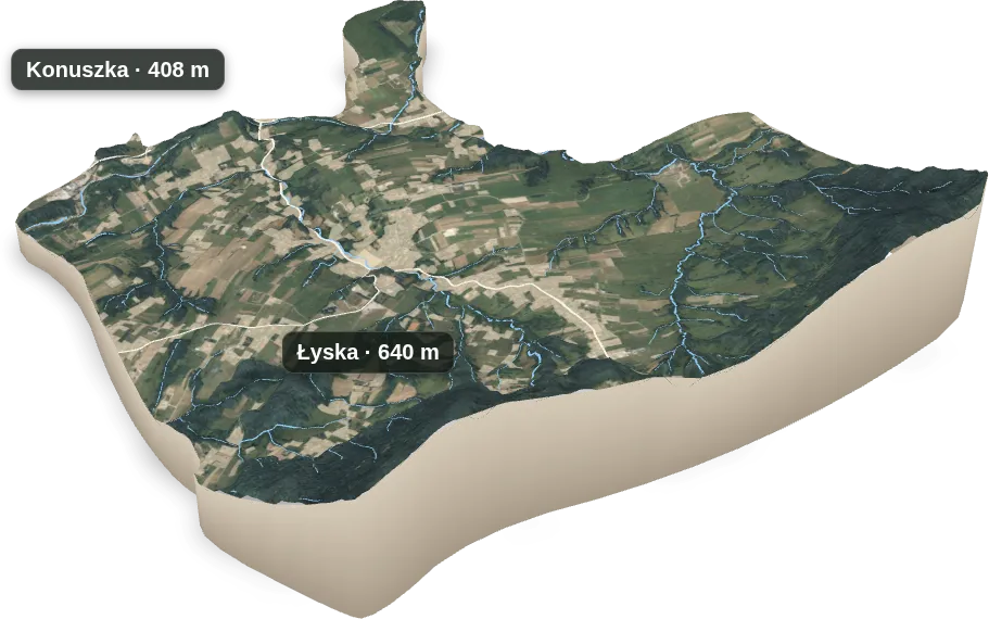 Makieta 3D: Rychwałd