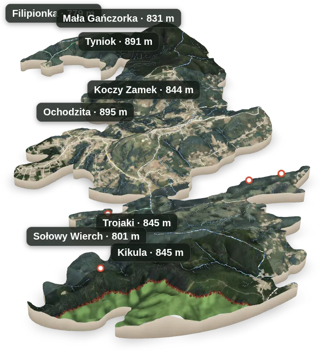 Wyspa 3D — Sołowy Wierch