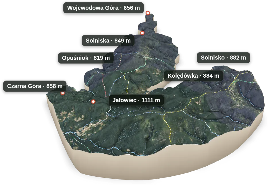Wyspa 3D — Wojewodowa Góra