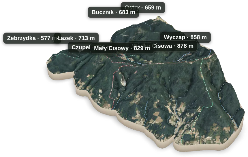 Wyspa 3D — Zebrzydka